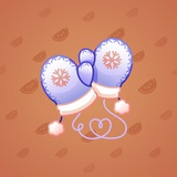 Snow Mittens #19607 Snow Mittens #19607