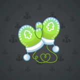 Snow Mittens #19633