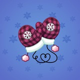 Snow Mittens #19669