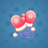 Snow Mittens #19722