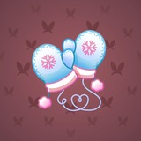 Snow Mittens #19758 Snow Mittens #19758