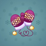 Snow Mittens #19843
