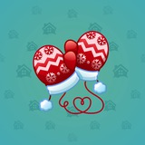 Snow Mittens #19880
