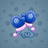 Snow Mittens #20027