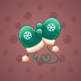 Snow Mittens #20055