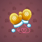 Snow Mittens #20121