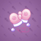 Snow Mittens #20134