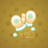 Snow Mittens #20154