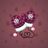 Snow Mittens #20163