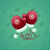 Snow Mittens #20512
