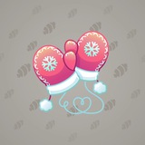 Snow Mittens #20540