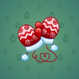 Snow Mittens #20587