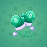 Snow Mittens #2059 Snow Mittens #2059