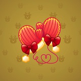 Snow Mittens #20664