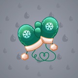 Snow Mittens #20677