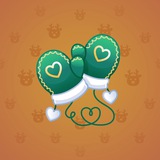 Snow Mittens #20718