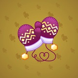 Snow Mittens #21049
