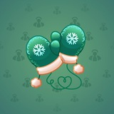 Snow Mittens #21065