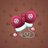Snow Mittens #21075 Snow Mittens #21075