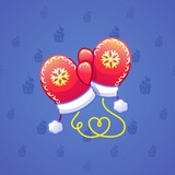 Snow Mittens #2108