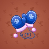 Snow Mittens #21229