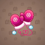 Snow Mittens #2132 Snow Mittens #2132