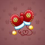 Snow Mittens #21383