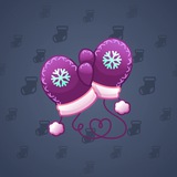 Snow Mittens #21411