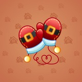 Snow Mittens #21442