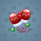 Snow Mittens #21463