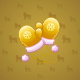 Snow Mittens #21481