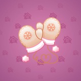Snow Mittens #21508