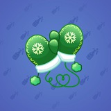 Snow Mittens #21544