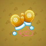 Snow Mittens #21580