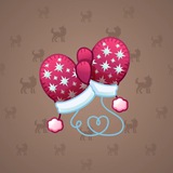 Snow Mittens #21651
