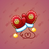 Snow Mittens #21757
