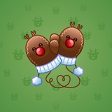Snow Mittens #21810