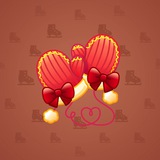 Snow Mittens #21859