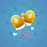 Snow Mittens #21888