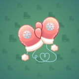 Snow Mittens #21974 Snow Mittens #21974