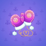 Snow Mittens #2202