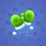 Snow Mittens #2210