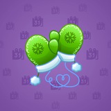 Snow Mittens #2216