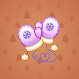Snow Mittens #22206