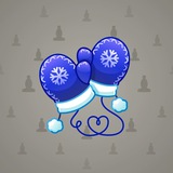 Snow Mittens #22241