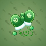 Snow Mittens #22269 Snow Mittens #22269