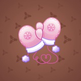 Snow Mittens #22290
