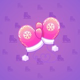 Snow Mittens #22372 Snow Mittens #22372