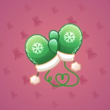 Snow Mittens #22393