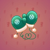 Snow Mittens #22574